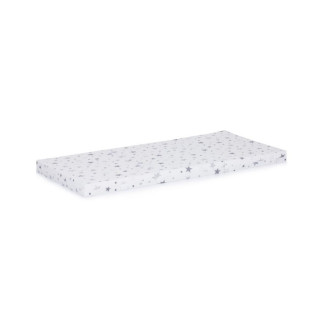 CHIPOLINO PREKLOPIVI DUSEK 60/120/6 WHITE/GREY STARS MAT02201WHGR 