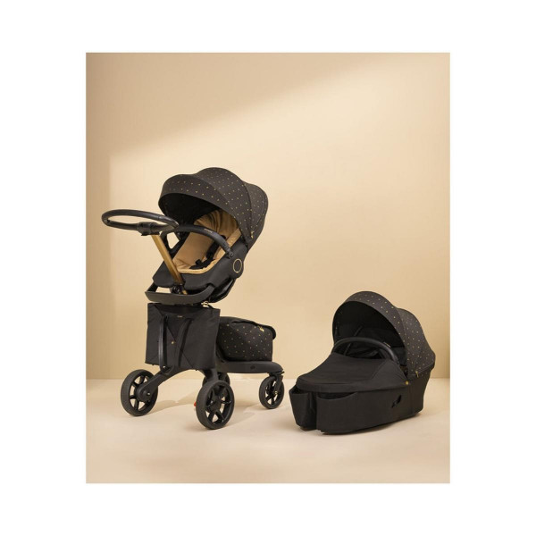 STOKKE XPLORY KOLICA SIGNATURE BLACK I KORPA RICH BLACK 