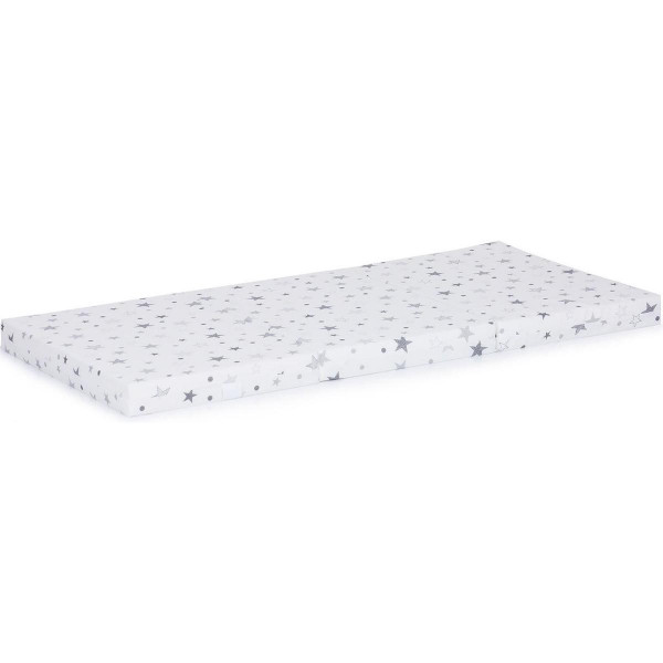 CHIPOLINO PREKLOPIVI DUSEK 60/120/6 WHITE/GREY STARS MATC02401WHGR 