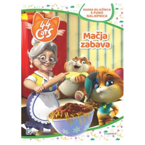 TROPIC  44 CATS- MACIJA ZABAVA-RADNA BILJEZNICA 