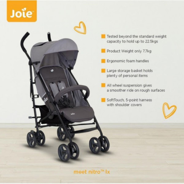 JOIE KOLICA NITRO LX DARK PEWTER 26108 