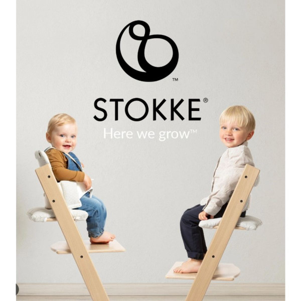 STOKKE STOLICA ZA HRANJENJE TRIPP TRAPP WALNUT BROWN 100106 