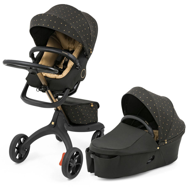 Stokke KOLICA XPLORY RICH BLACK + KORPA XPLORY RICH BLACK 