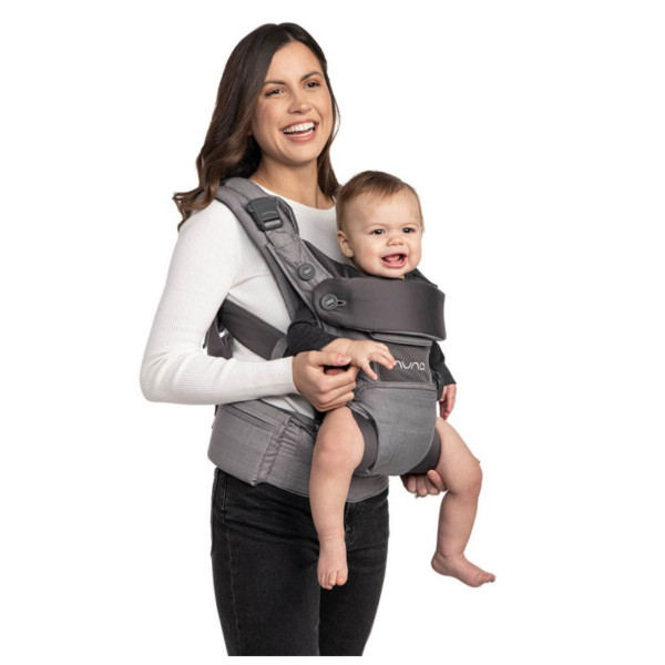 NUNA ERGONOMSKA NOSILJKA ZA BEBE NUNA CUDL SOFTENED FRONT AND BLACK THUNDER 114482-BC13902STH 