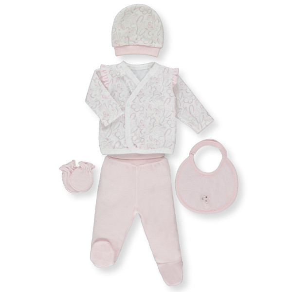 BEBETTO BEBI SET Z835 PINK 1-3M/62CM 