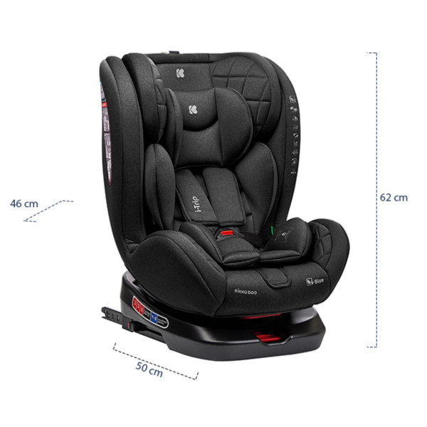 KIKKA_BOO AUTOSJEDALICA I-TRIP I-SIZE BLACK 31002100038 