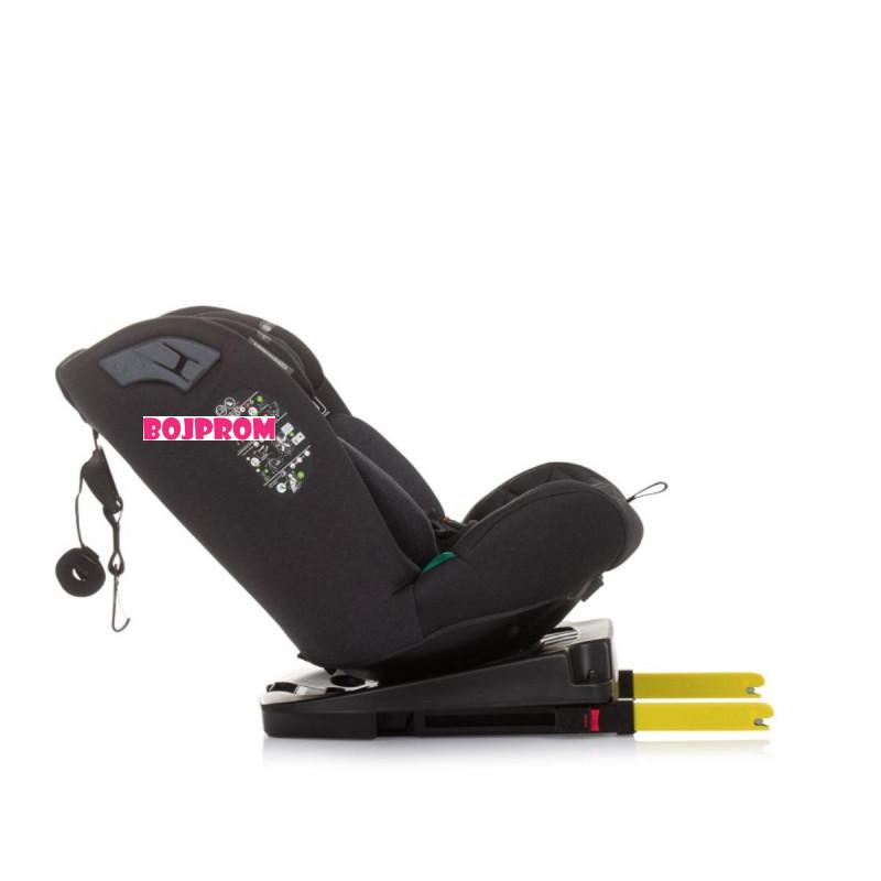 CHIPOLINO AUTOSJEDALICA I-SIZE 40-150CM ISOFIX 360 XFACTOR OBSIDIAN STKXF0241OB 