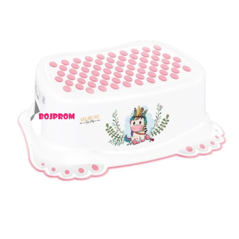 CHIPOLINO PLATFORMA WILD&FREE WHITE/PINK UNICORN PZS020WF02UN 