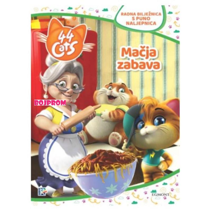 TROPIC  44 CATS- MACIJA ZABAVA-RADNA BILJEZNICA 