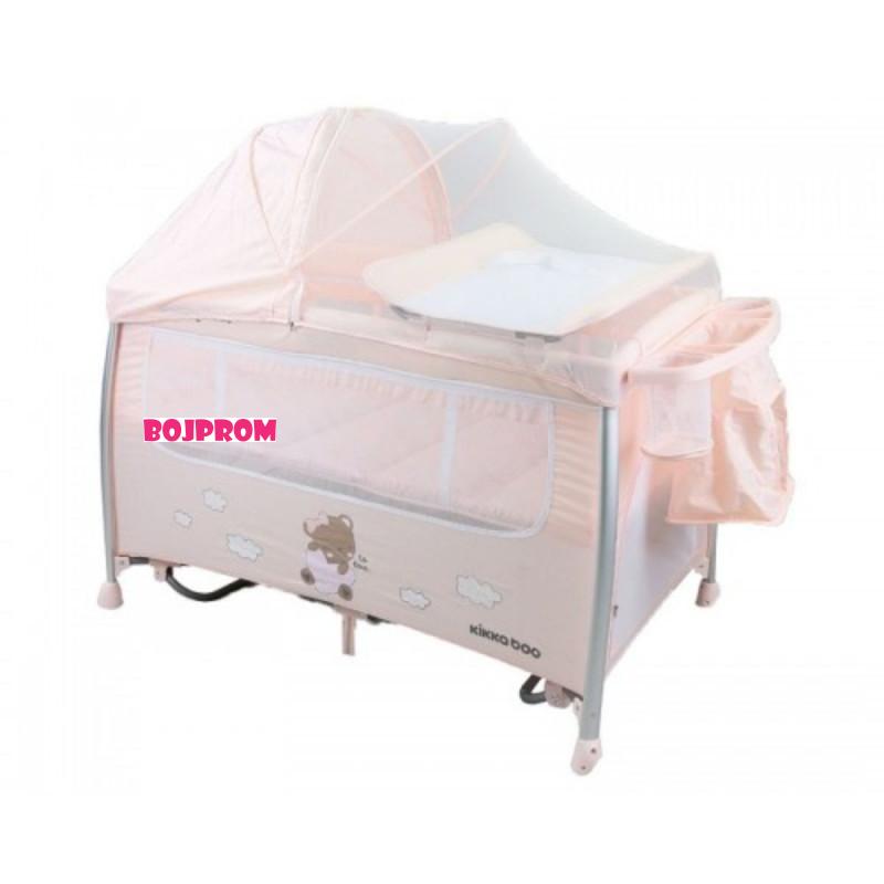 KIKKA_BOO VIKEND KREVET DREAMY BEAR PINK 31003010090 