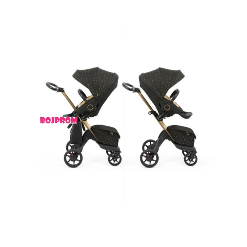 STOKKE XPLORY KOLICA SIGNATURE BLACK 571406 