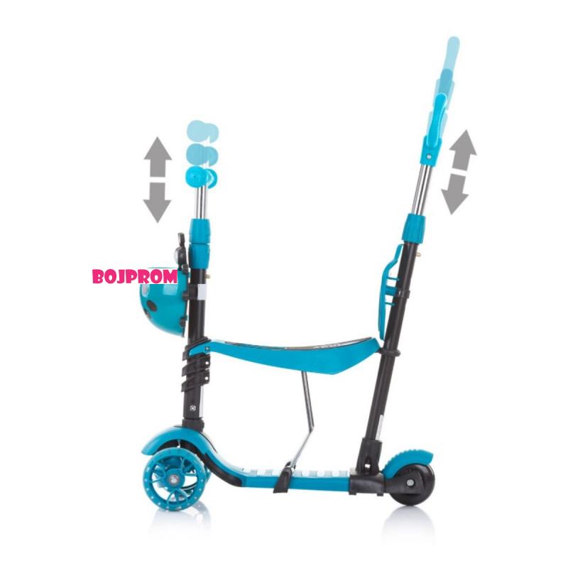 CHIPOLINO TROTINET KIDDY EVO W/HANDLE OCEAN DSKIEH024OC 