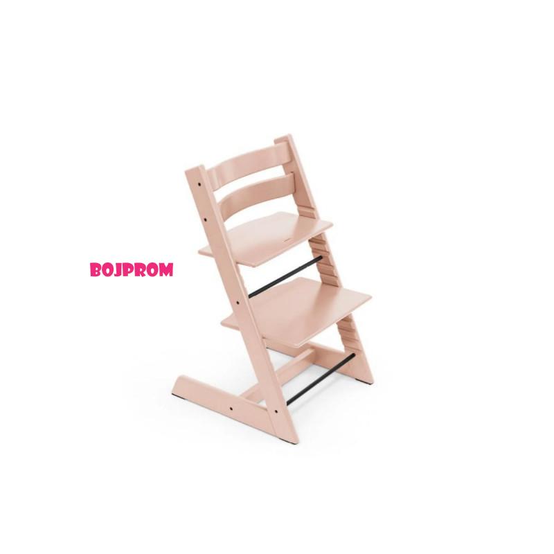 STOKKE STOLICA ZA HRANJENJE TRIPP TRAPP SERENE PINK 100134 