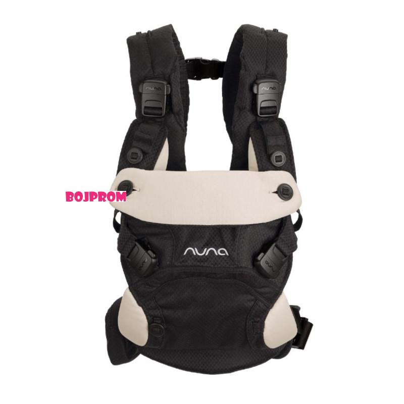 NUNA ERGONOMSKA NOSILJKA ZA BEBE NUNA CUDL CLIK FRONT AND BLACK CAVIAR 131127-BC17200CVR 