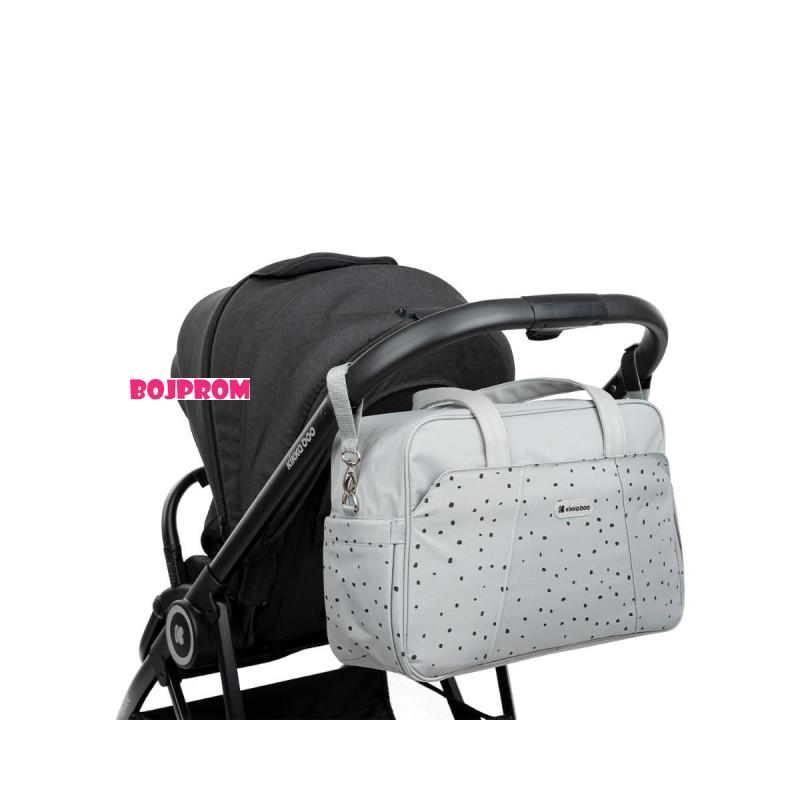 KIKKA_BOO TORBA CHELSEA DOTS GREY 31108020078 