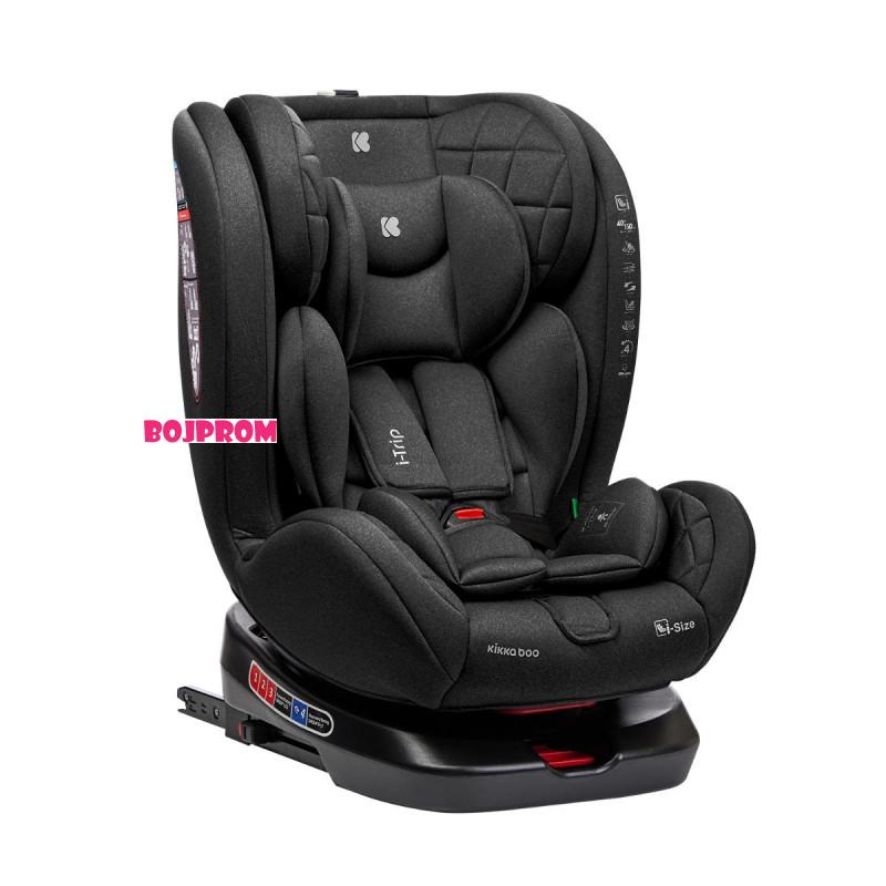 KIKKA_BOO AUTOSJEDALICA I-TRIP I-SIZE BLACK 31002100038 